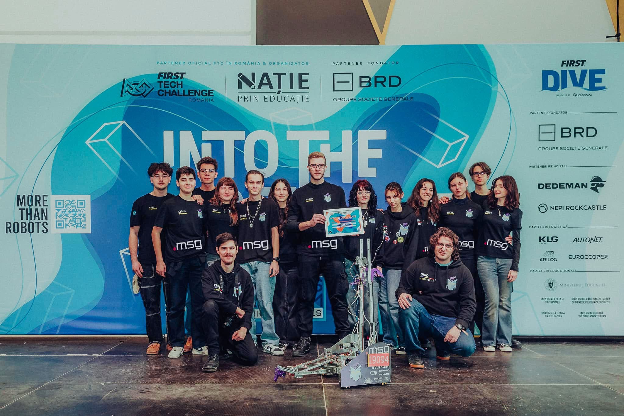 Echipa WizzTech în sezonul 2024–2025 · Into the Deep
